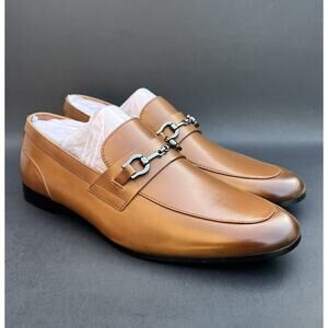 Aldo Tan Leather Bit Loafers